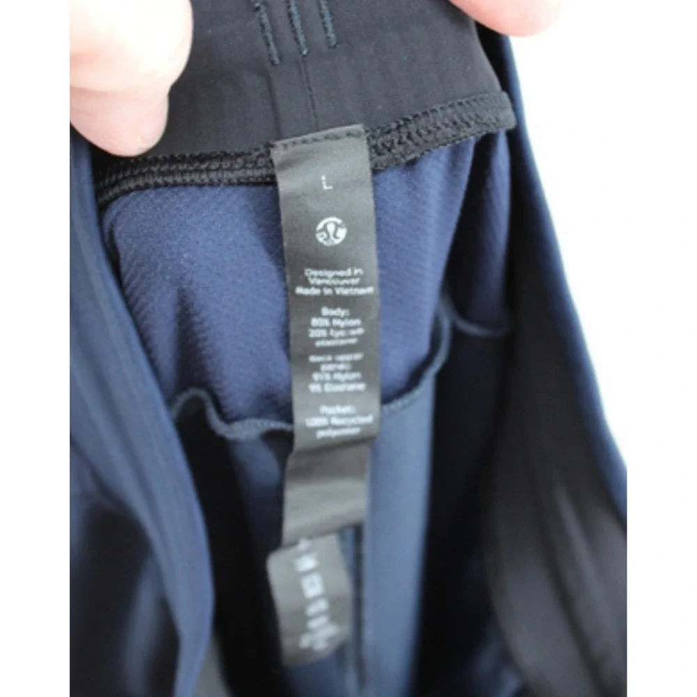 Lululemon Adapted‎ State Jogger Crop Navy Blue Women's Size L Athletic Pants
